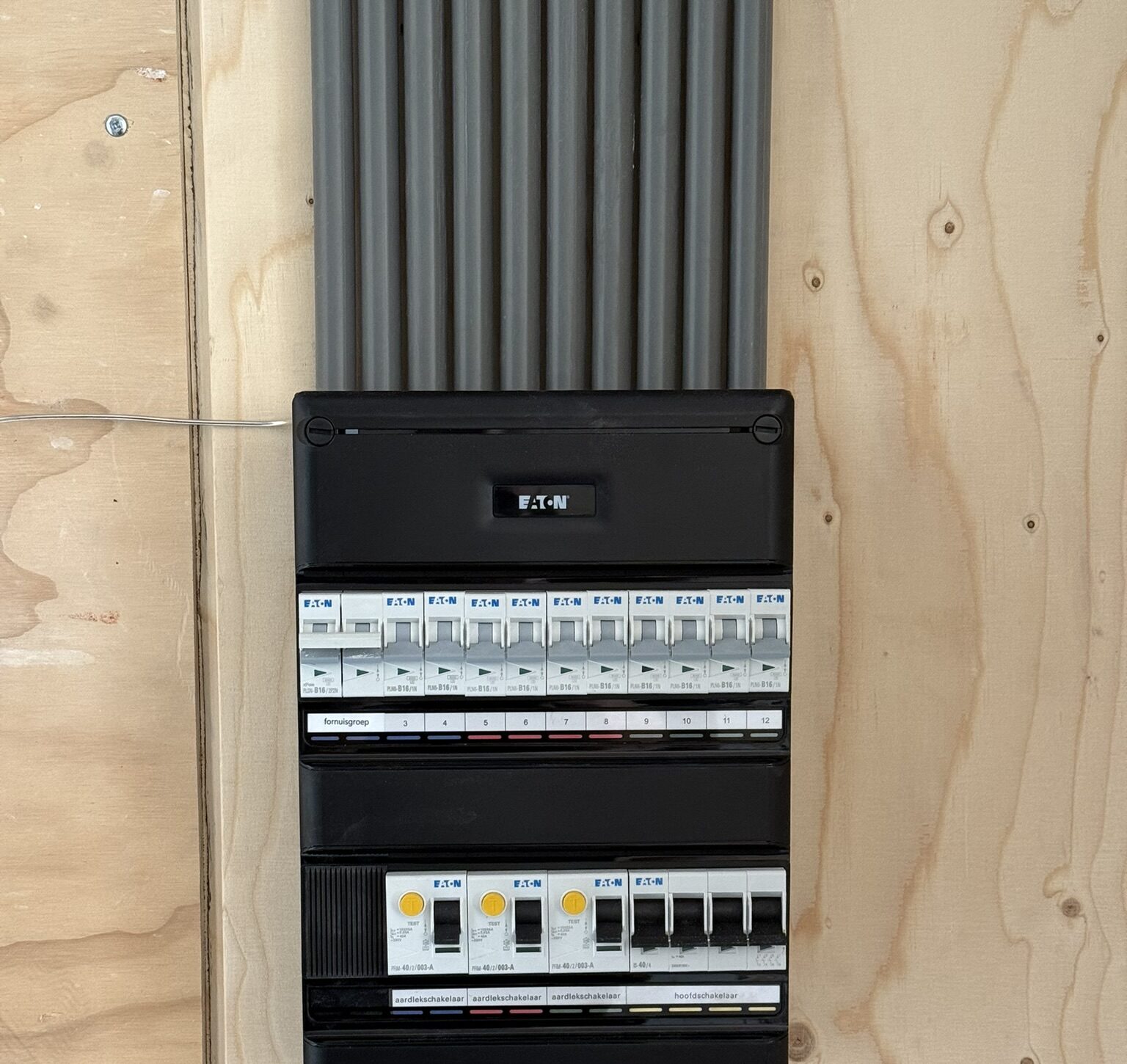 Meterkast elektrische installatie woningbouw Eindhoven