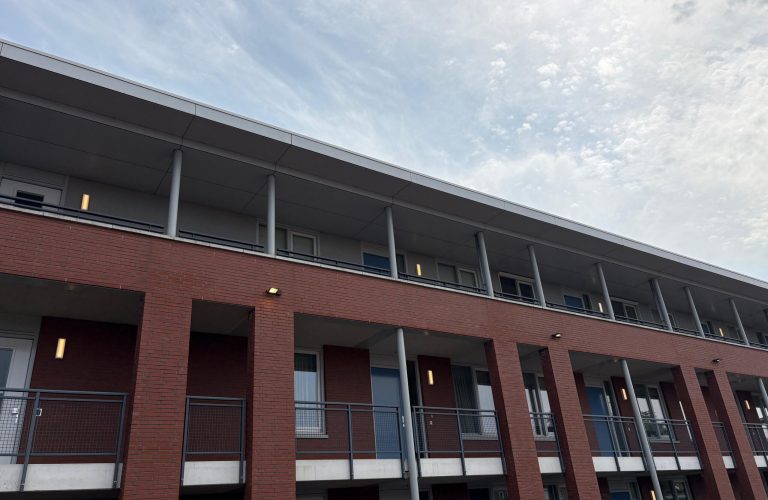 Buitenverlichting installatie Eindhoven bij appartementencomplex